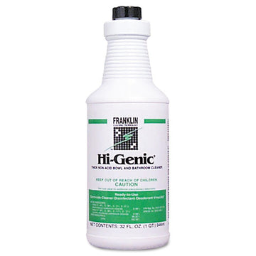 Franklin Cleaning Technology® Hi-genic Non-acid Bowl And Bathroom Cleaner, 32 Oz Bottle freeshipping - TVN Wholesale